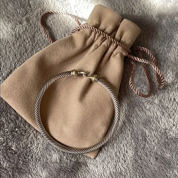 David Yurman Silver and Gold Bracelet - Picture 12 of 12